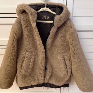 Zara Kids Cozy Fluffy Jacket
